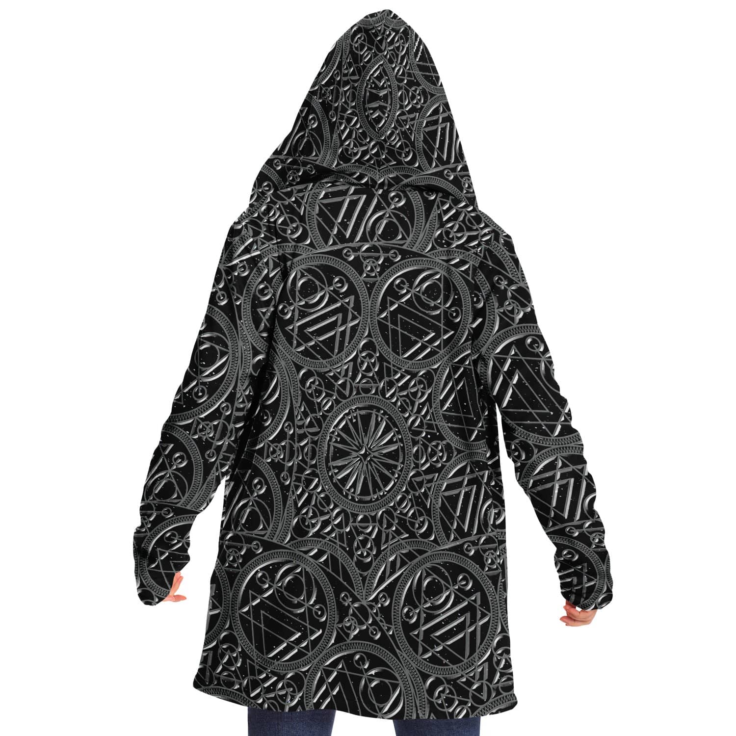 Metallic Mandala Sky Cloak