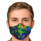 Abstract Colors Printed Face Mask-Fashion Face Mask - AOP