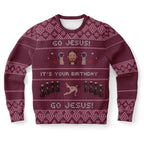 Go Jesus, It's your Birthday! Ugly Christmas Sweater-Ugly Christmas Sweater