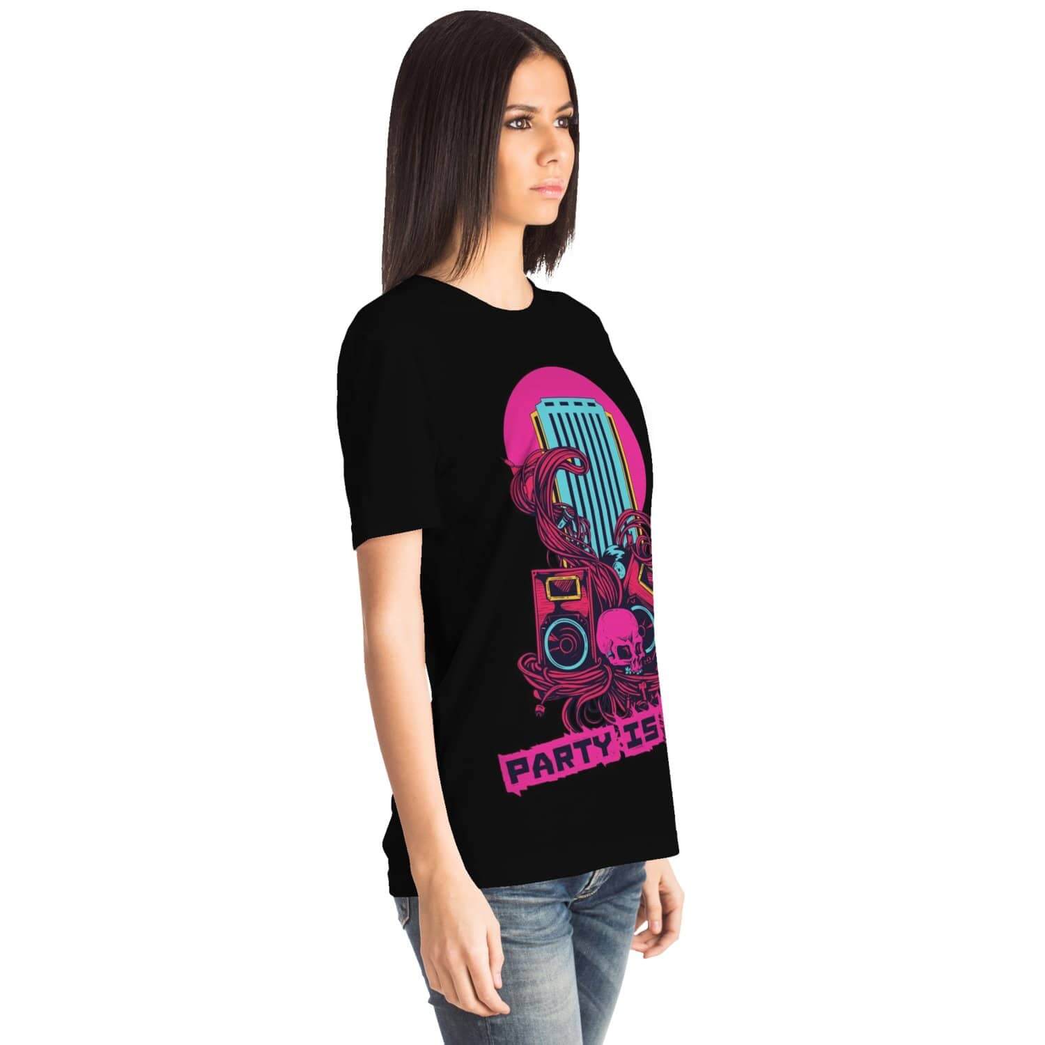 Black 'Till Party Do Us Part Unisex T-Shirt-Shirts & Tops