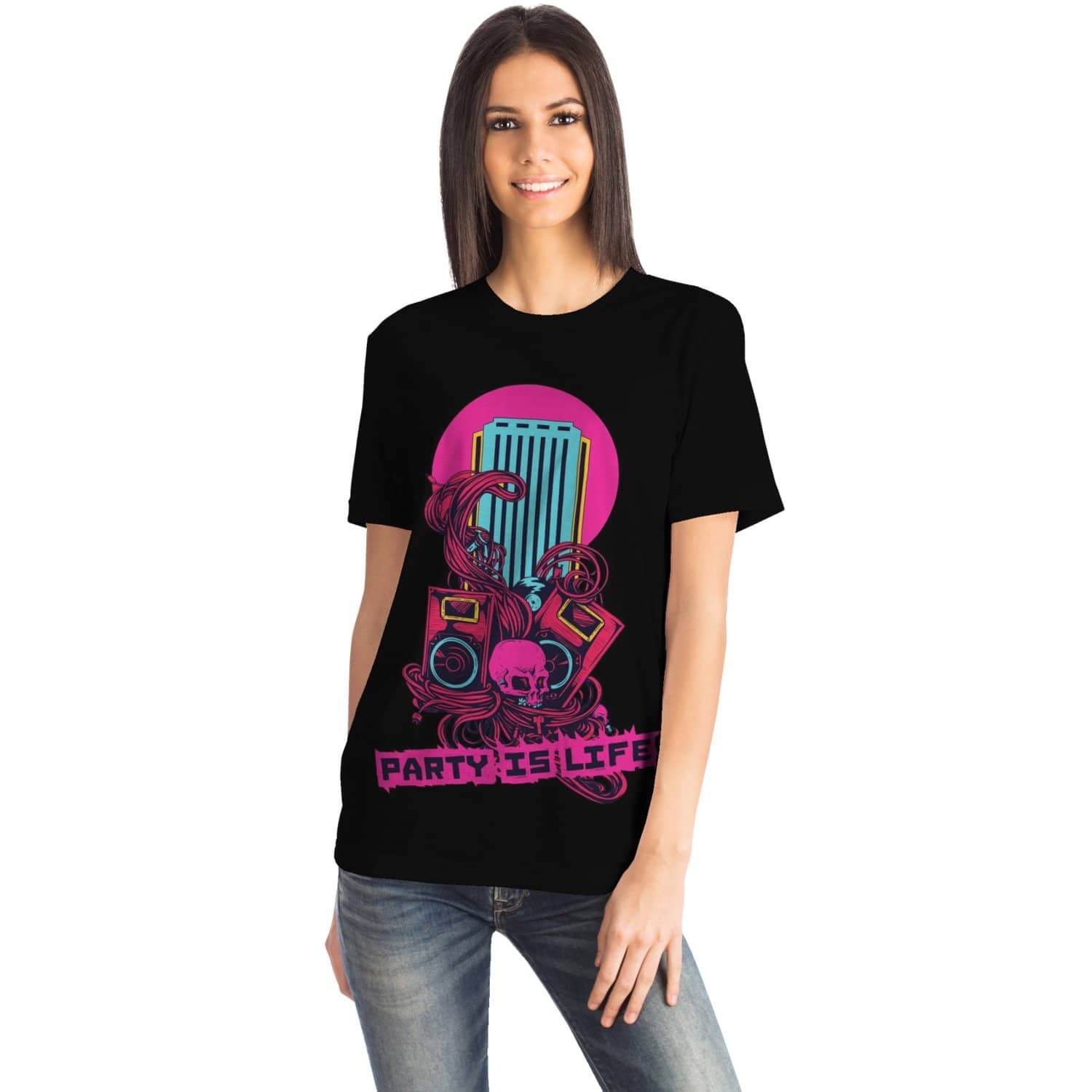 Black 'Till Party Do Us Part Unisex T-Shirt-Shirts & Tops