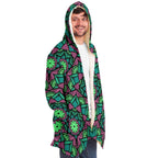 Green Red East Serenity Cloak-Microfleece Cloak - AOP