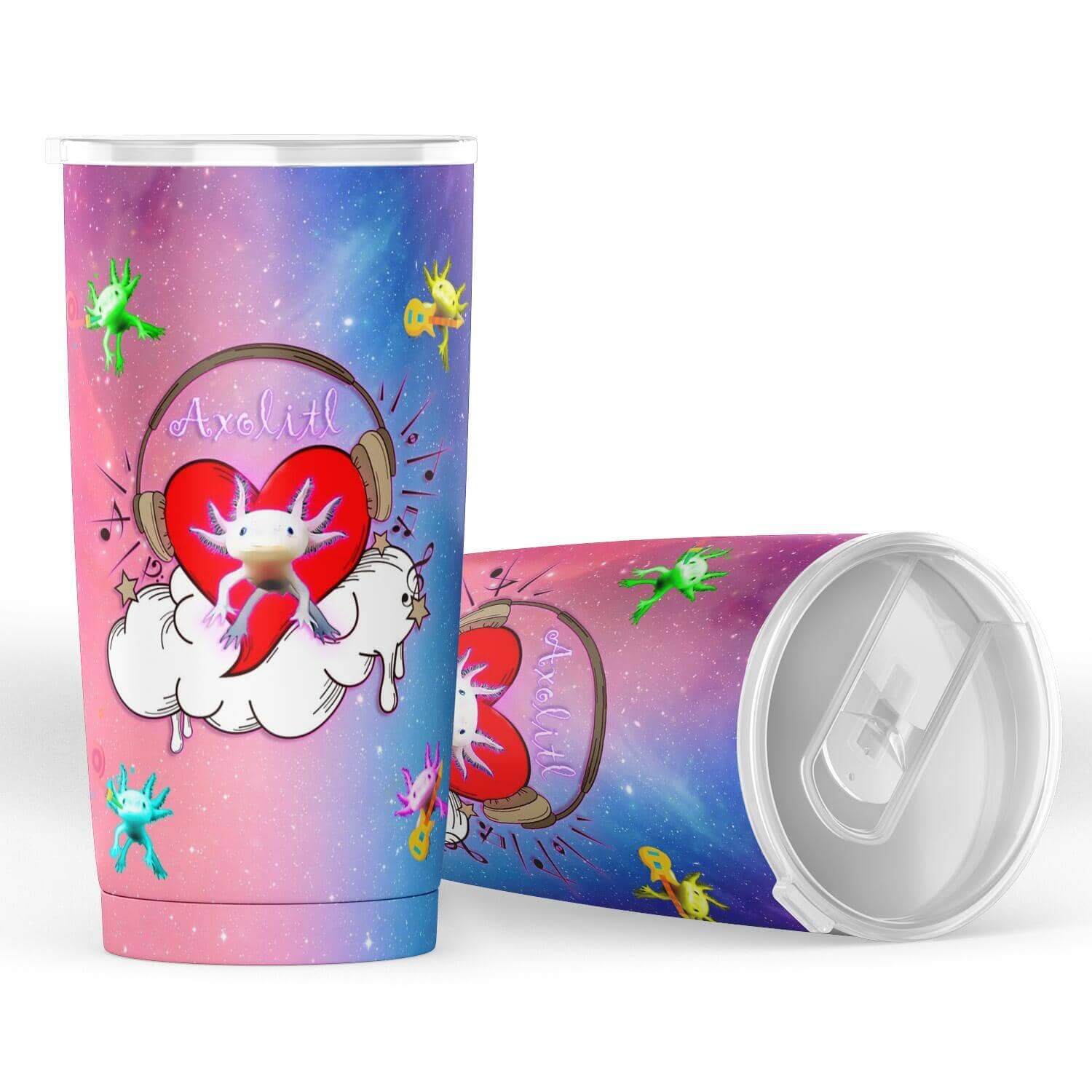 Party Axolitl Tumbler-Tumblers