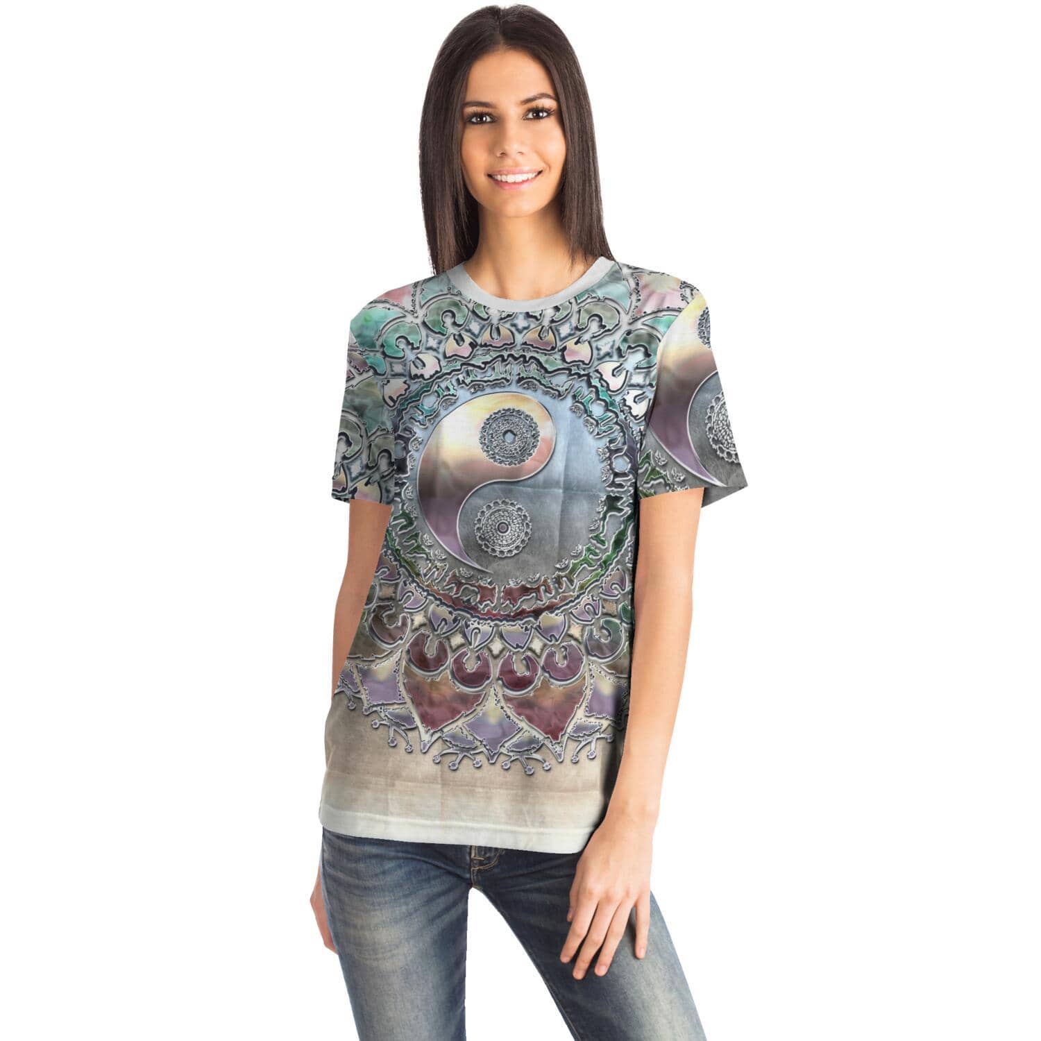 Metallic Yin Yang Shirt-Shirt