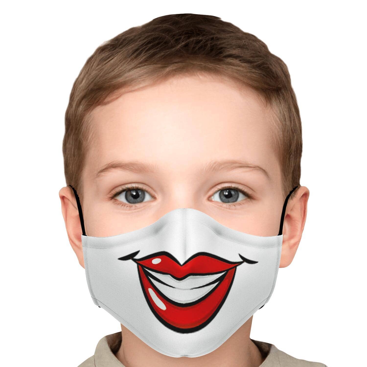 Big Smile Face Mask-Fashion Face Mask - AOP