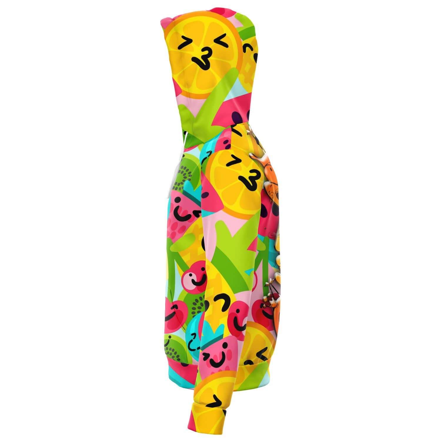 Little Fruit Monsters Zip Hoodie-Hoodies