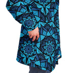 All Blue East Serenity Cloak-Microfleece Cloak - AOP