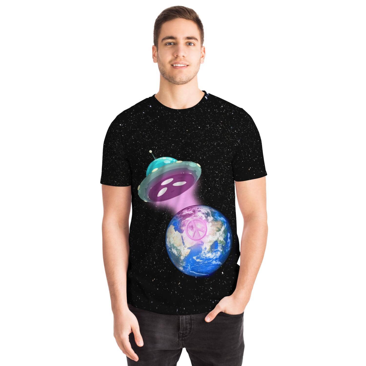 Peace UFO-Shirt