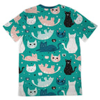 Green Cat Shirt-Shirt