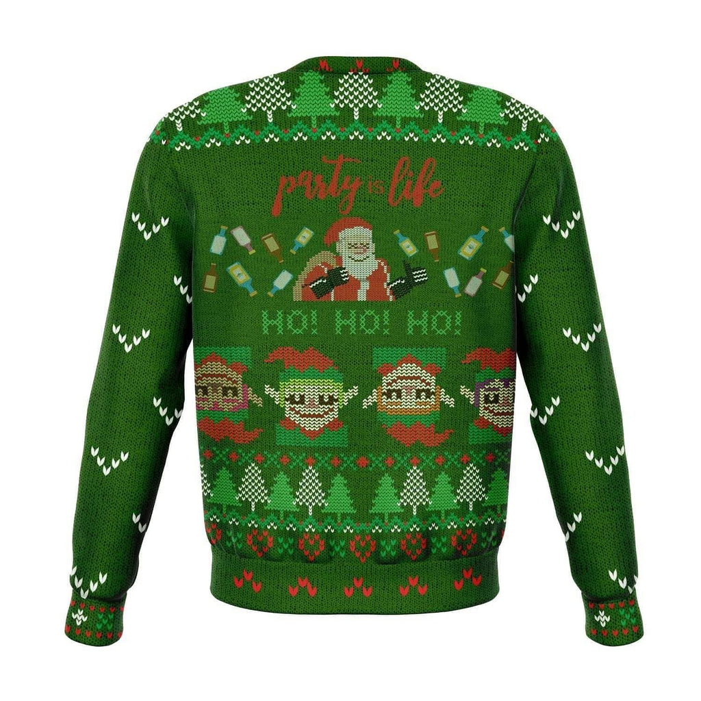 Ho Elves Ugly Christmas Sweater