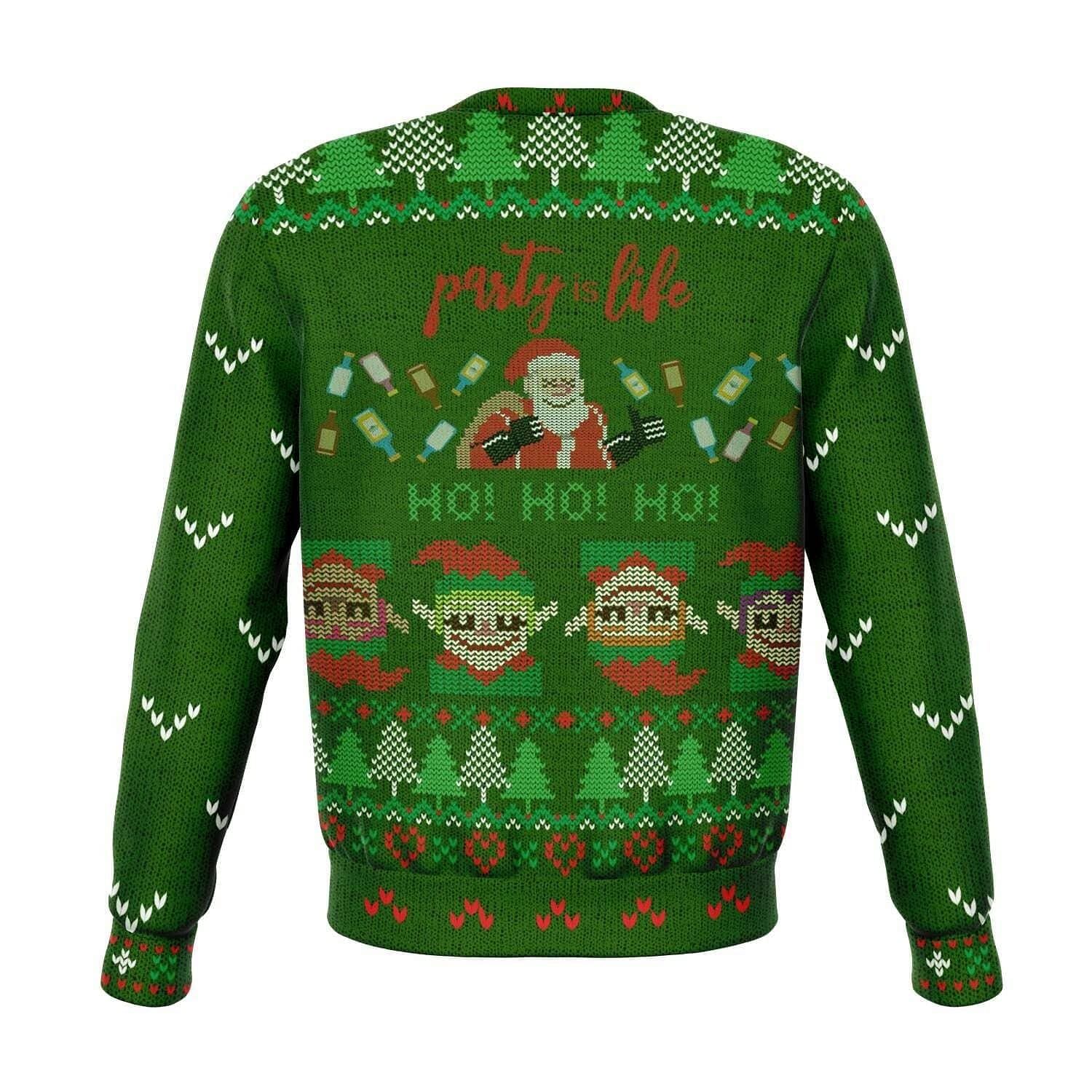 Ho Elves Ugly Christmas Sweater