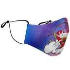 Axolitl the Partyin' Axolotl Printed Face Mask-Fashion Face Mask - AOP