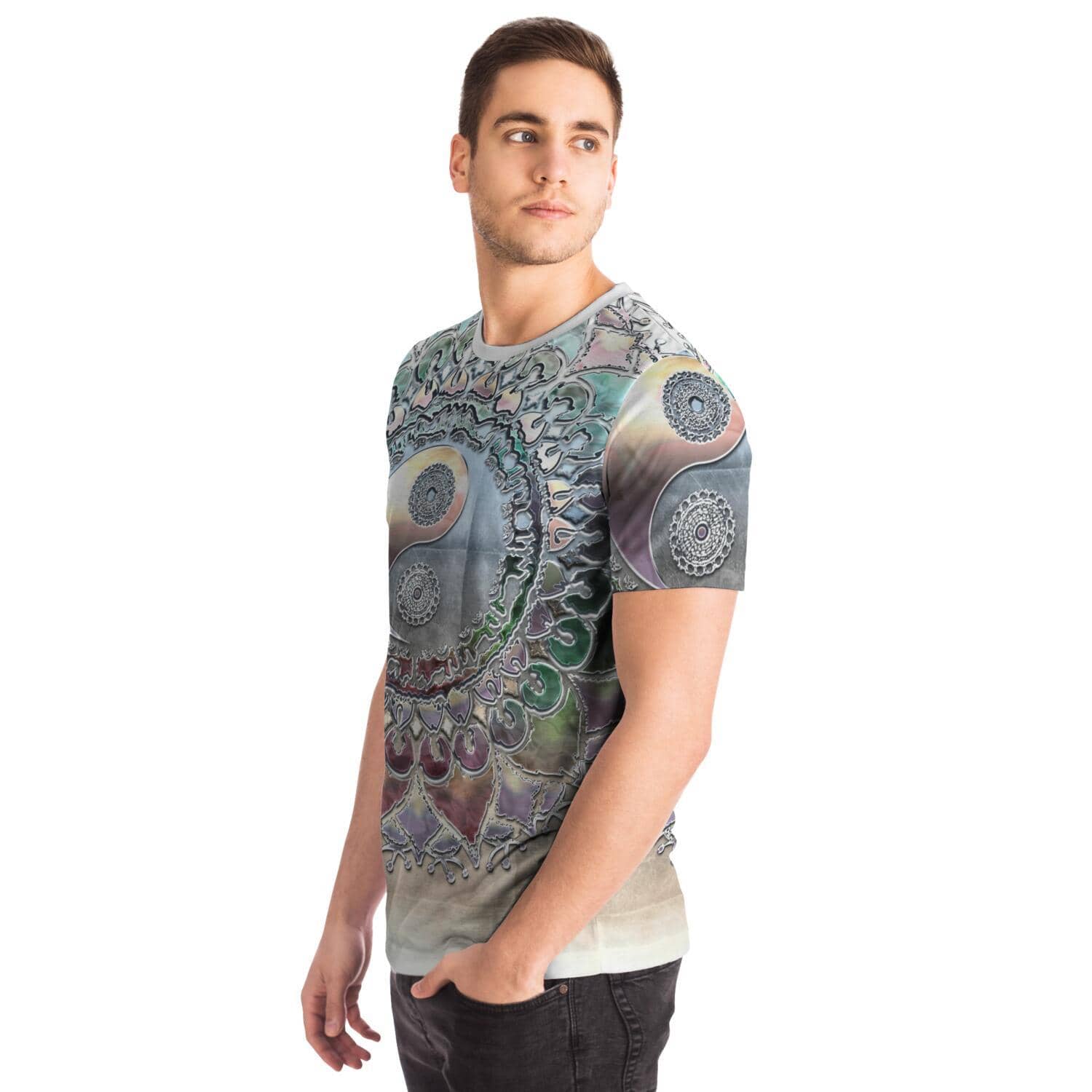 Metallic Yin Yang Shirt-Shirt