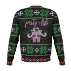 Black & Pink Gangsta Wrappa Ugly Christmas Sweater-Ugly Christmas Sweater