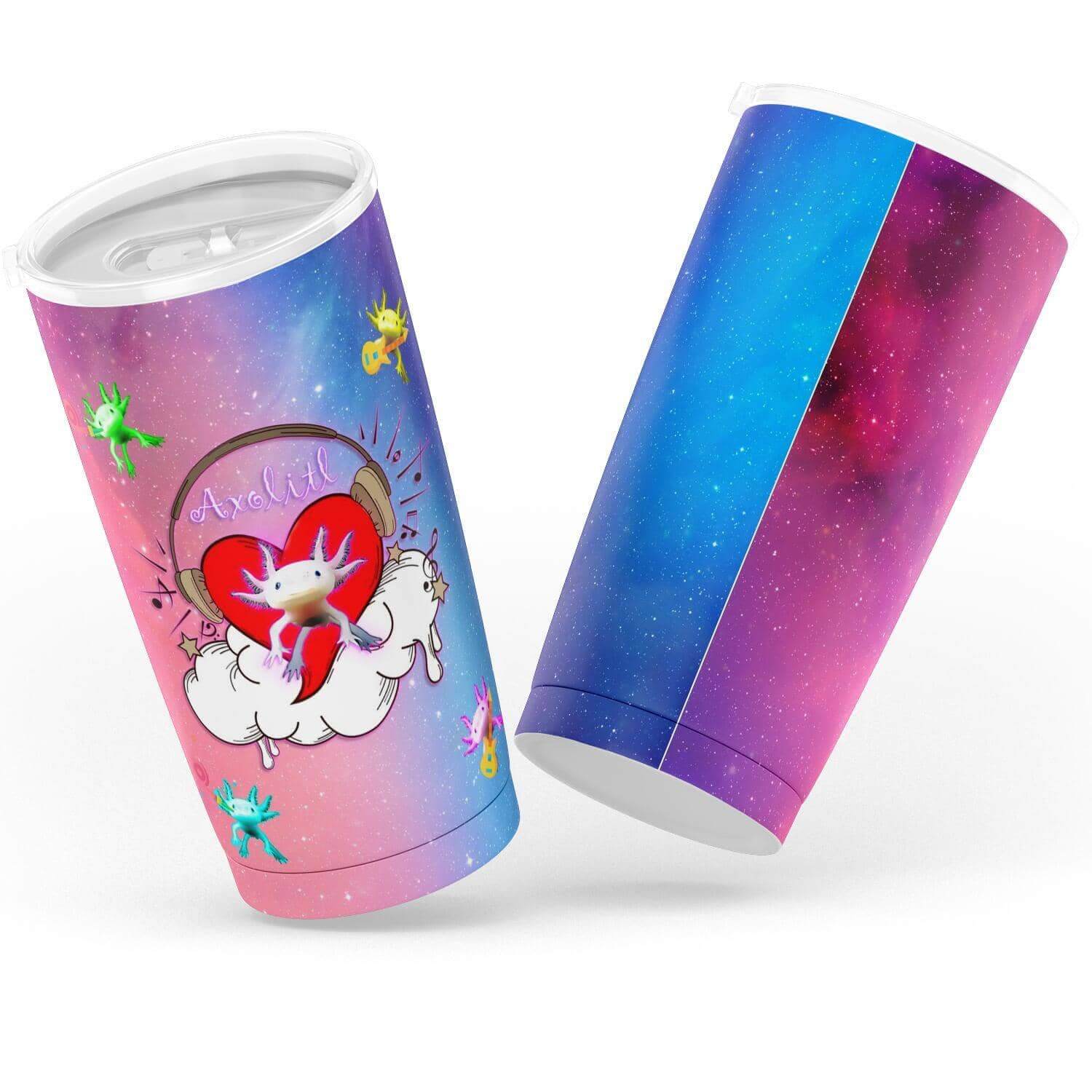 Party Axolitl Tumbler-Tumblers