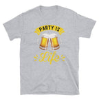 Beer Party is Life Unisex T-Shirt 2-Shirts & Tops