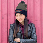 RUN Party is Life Pom-Pom Beanie-Head Gear