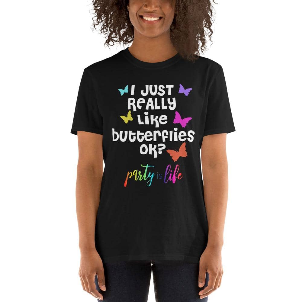 I Just Like Butterflies T-Shirt-Shirt