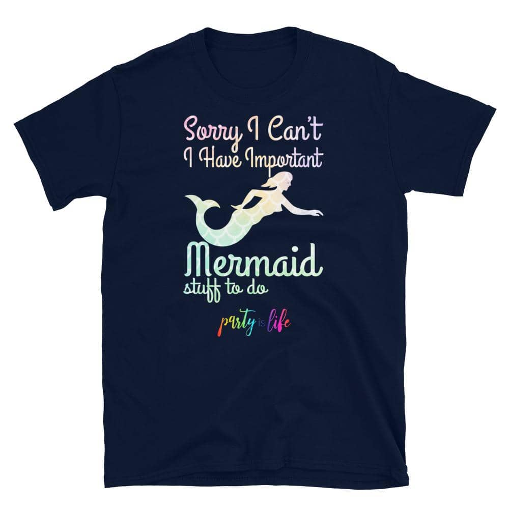 Important Mermaid Stuff To Do T-Shirt-Shirt