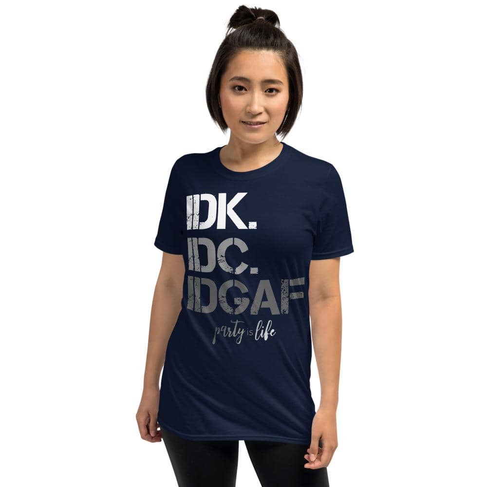 I Don't Know, I Don't Care, I Don't Give a F T-Shirt-Shirt