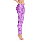Pink Party Axolitl Leggings-Leggings