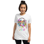 Watercolor Musicat Unisex T-Shirt-Shirt