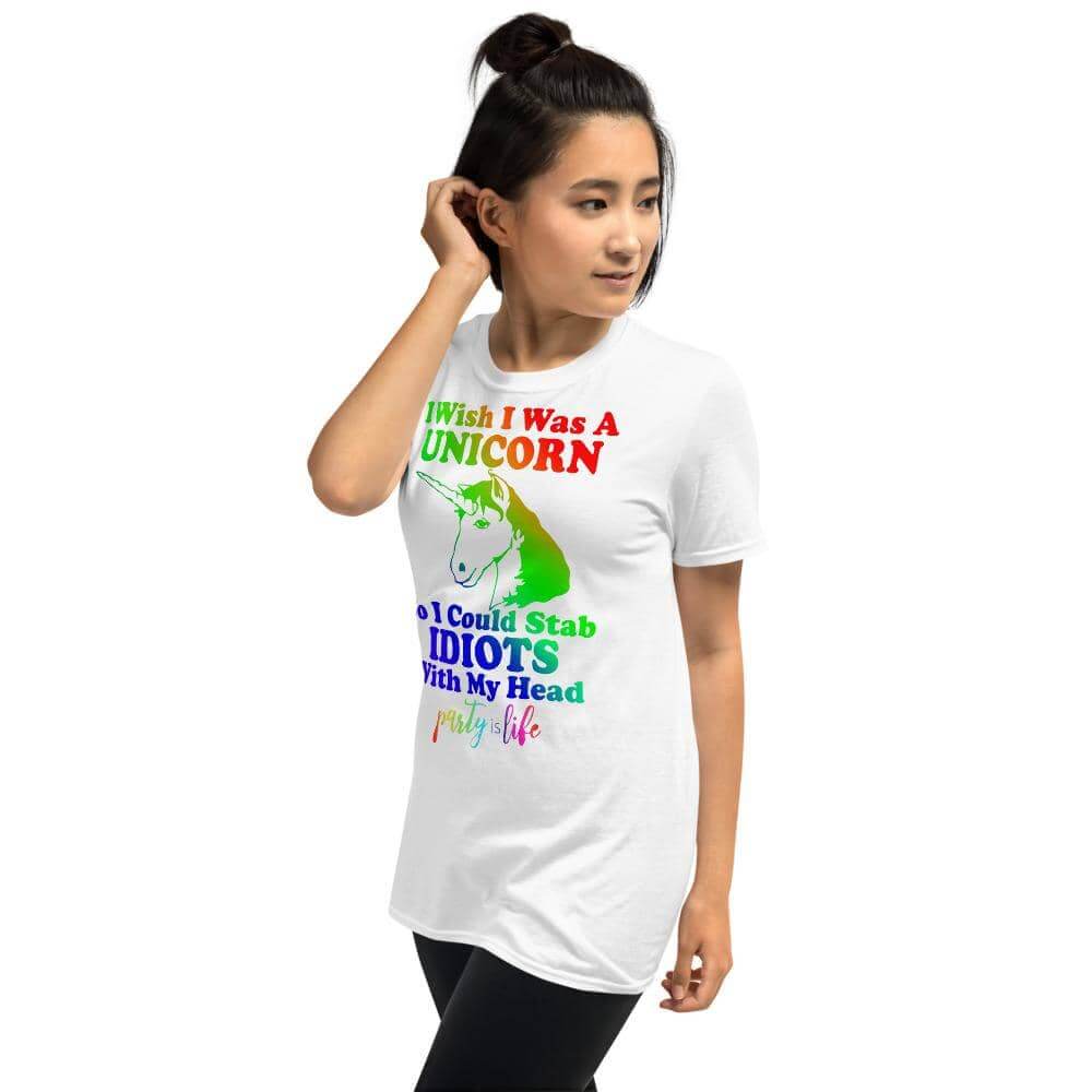 Unicorn Stab Unisex T-Shirt-Shirt