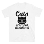 Awesome Cats Unisex T-Shirt-Shirts & Tops