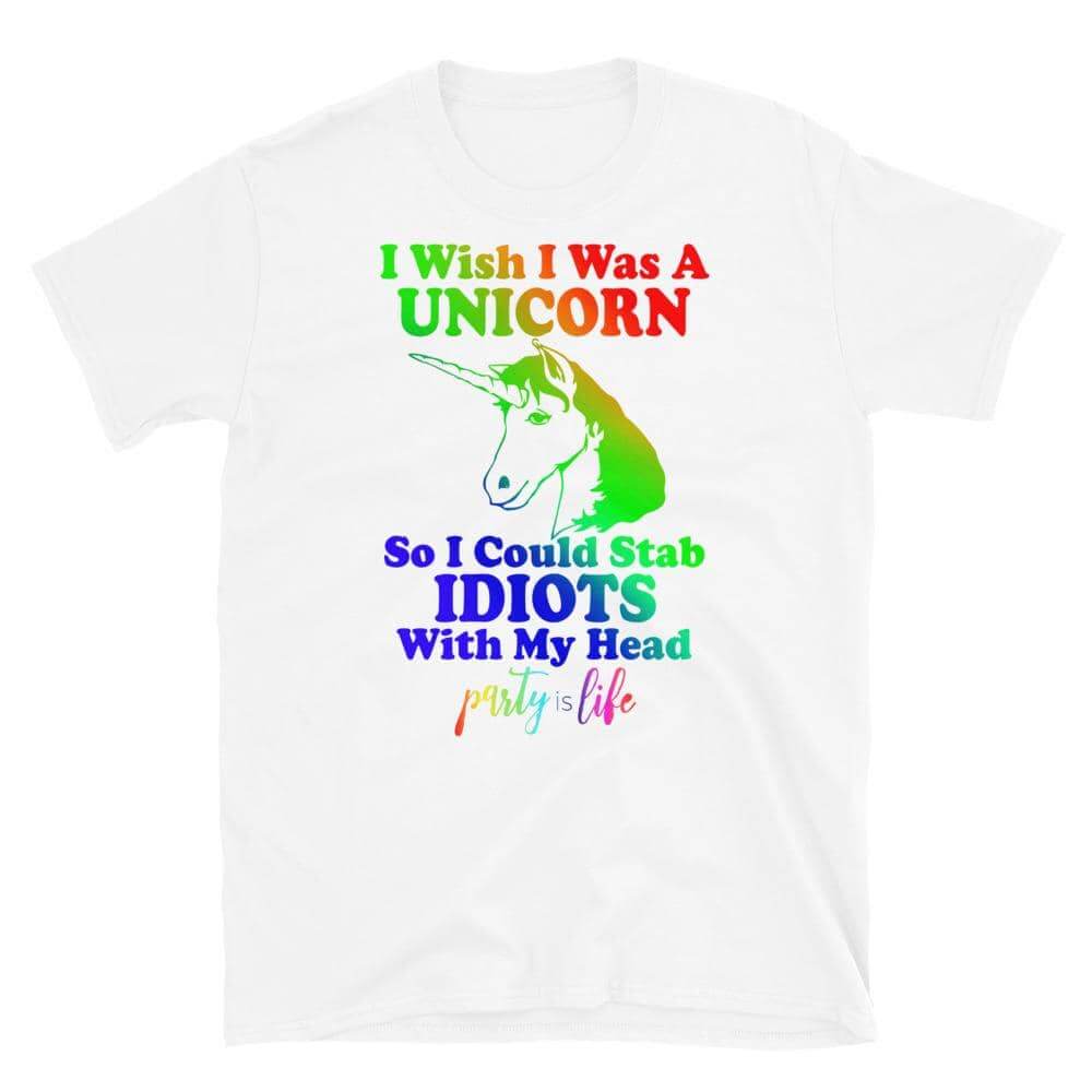 Unicorn Stab Unisex T-Shirt-Shirt