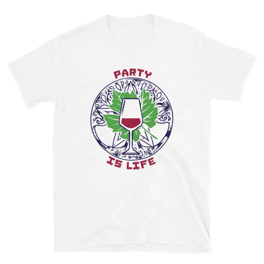 Red Wine Leaf T-Shirt