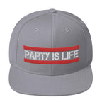 RUN Party is Life Snapback Hat-Head Gear