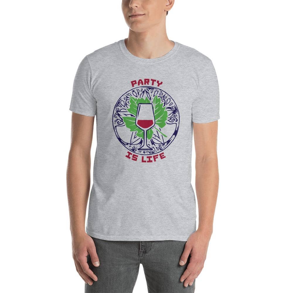 Red Wine Leaf T-Shirt