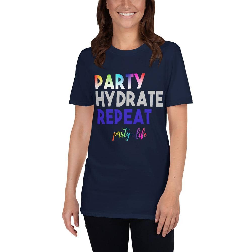 Party Hydrate Repeat Unisex T-Shirt-Shirt