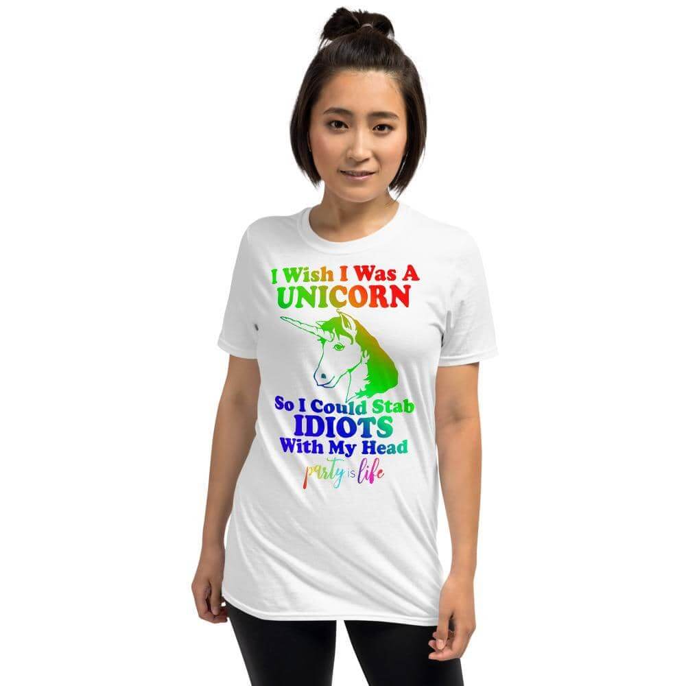 Unicorn Stab Unisex T-Shirt-Shirt