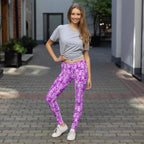 Pink Party Axolitl Leggings-Leggings
