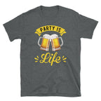 Beer Party is Life Unisex T-Shirt 2-Shirts & Tops