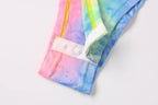 Long Sleeve Rainbow Tie Dye Bodysuit