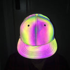 Full Reflective Snapback Cap-Head Gear