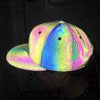Full Reflective Snapback Cap-Head Gear