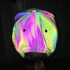 Full Reflective Snapback Cap-Head Gear