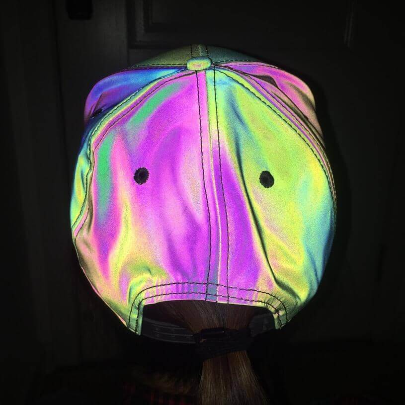 Full Reflective Snapback Cap-Head Gear