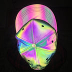 Full Reflective Snapback Cap-Head Gear