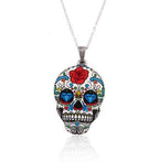 Sugar Skull Necklace-Jewelry