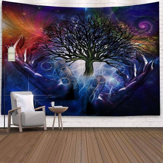 Tree of Power Tapestry-Decorative Tapestries