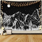 Steep Mountains Tapestry-Decorative Tapestries