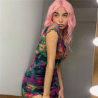 Tie Dye Butterfly Print-Festival Wear