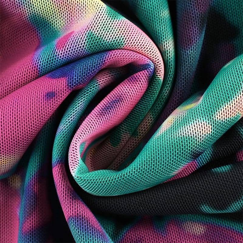 Tie Dye Butterfly Print-Festival Wear