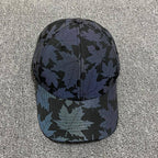 Reflective Maple Leaf Baseball Cap-Head Gear