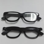 Clear Lensed Heart Diffraction Glasses-Head Gear