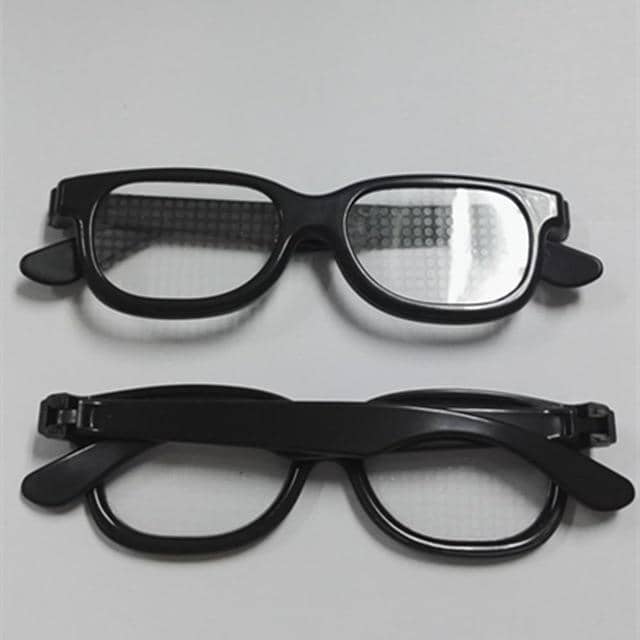 Clear Lensed Heart Diffraction Glasses-Head Gear